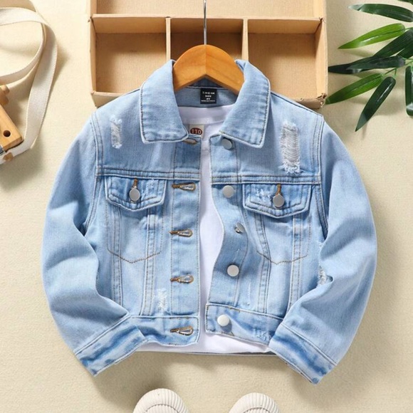 Kids Denim Jacket - Picture 1 of 5